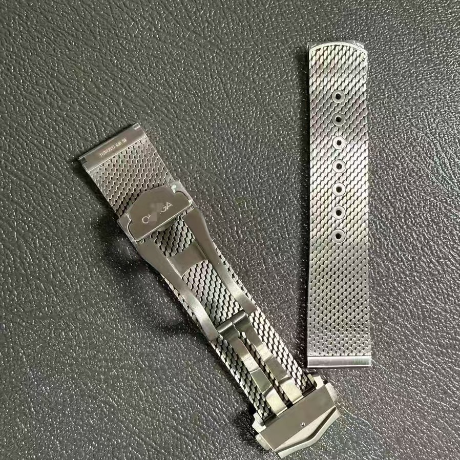20 Mm Mesh Titanium Alloy Bracelet Band for Omega No Time To Die Diver 300M 007