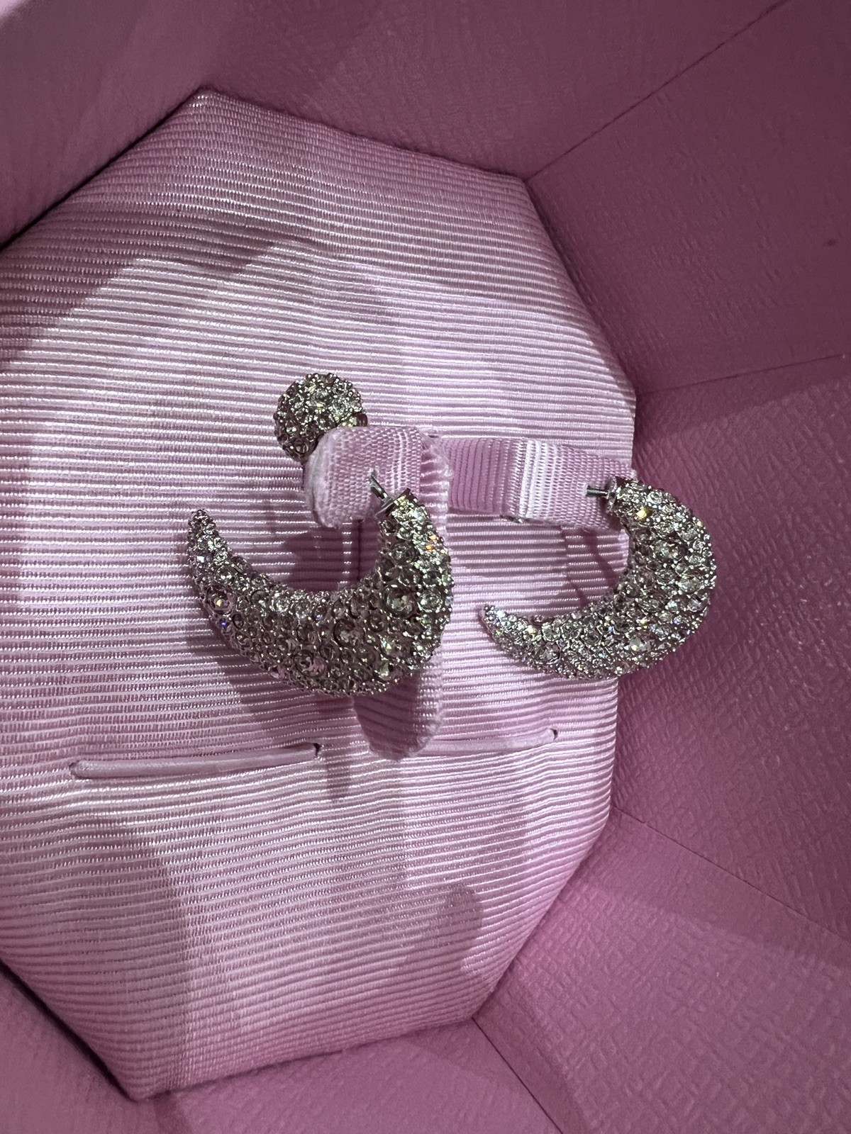 SWAROVSKI Sublima Luna Moon drop earrings Rrp £169.00 5666179 + bag💕❤️