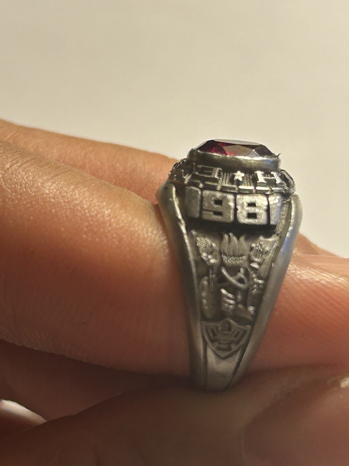 Vintage Eaat High School Class Ring Designer Siladium. Please See Description!