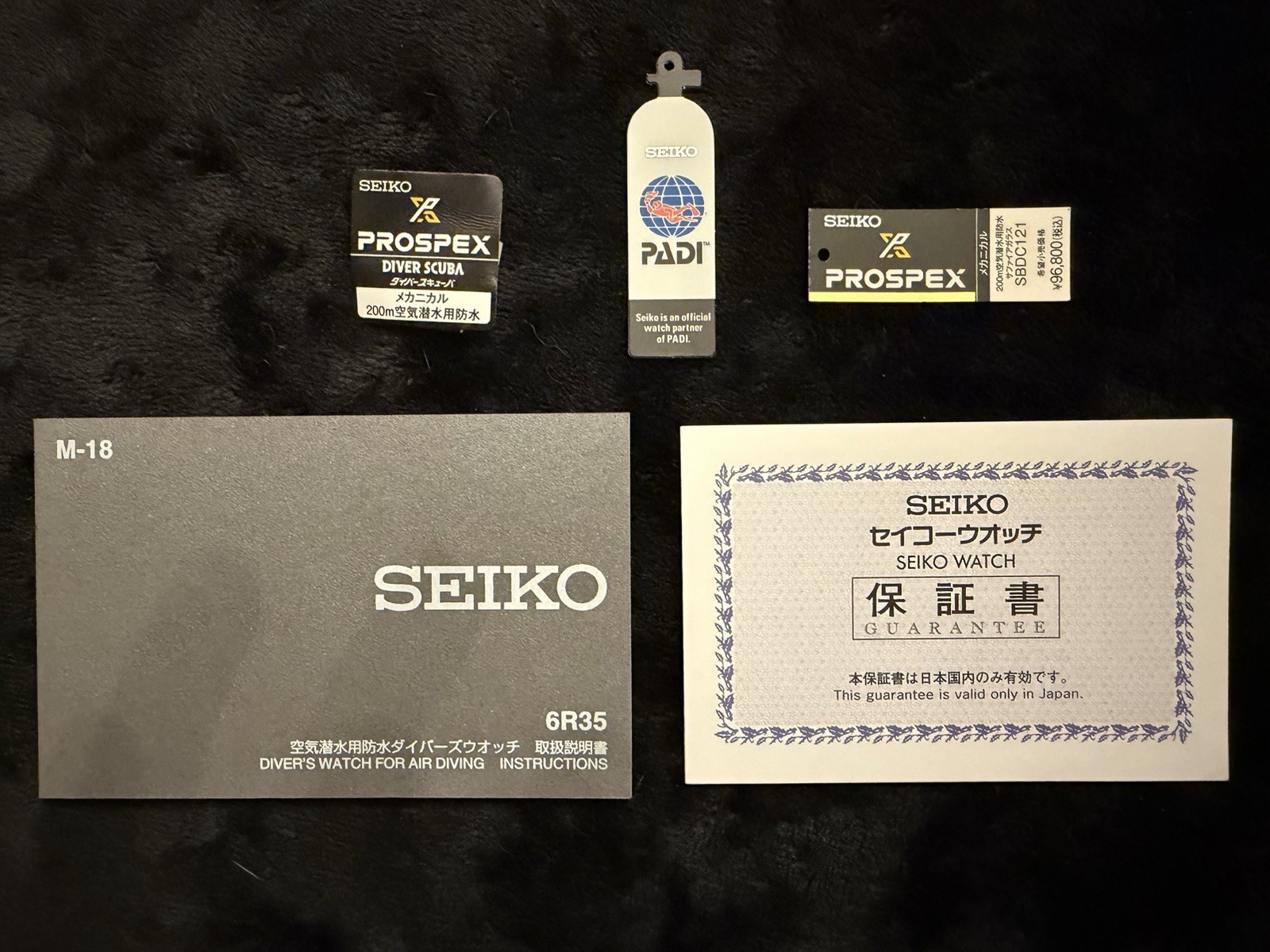 Seiko Prospex SBDC121 (aka SPB181) PADI Sumo Pepsi JDM Import Diver