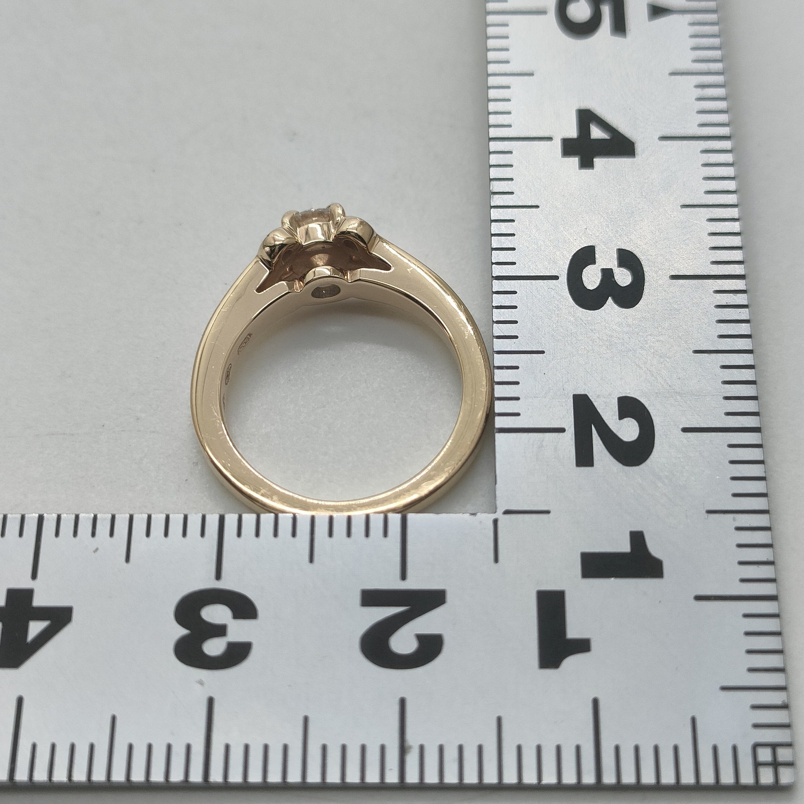 Cartier Ring Ballerina Solitaire Natural Diamond 0.23ct Gold 2343716