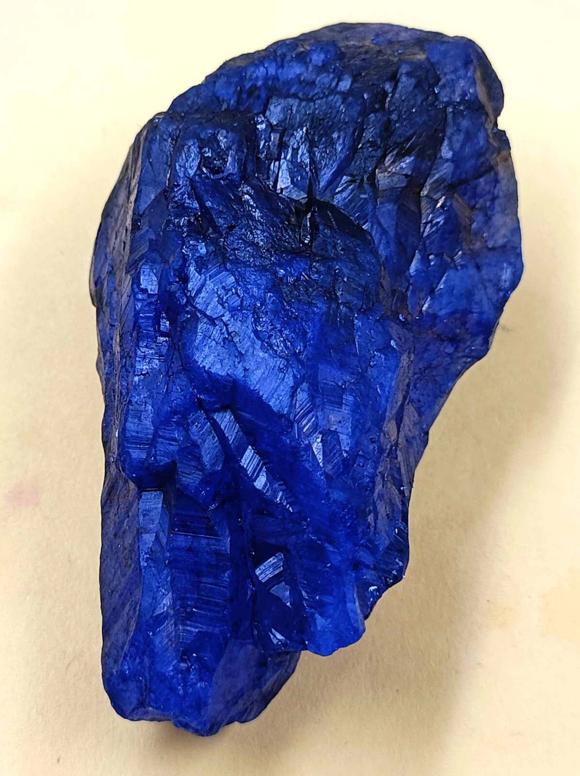 720 Ct Natural Blue Sapphire EGL Certified Uncut Rough Chunk Loose Gemstone 25S
