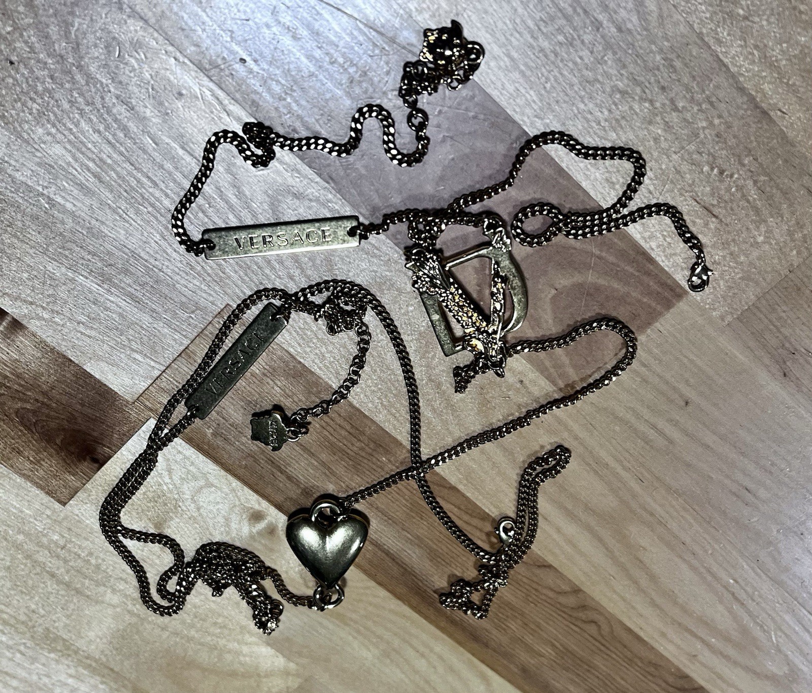 Versace body chain