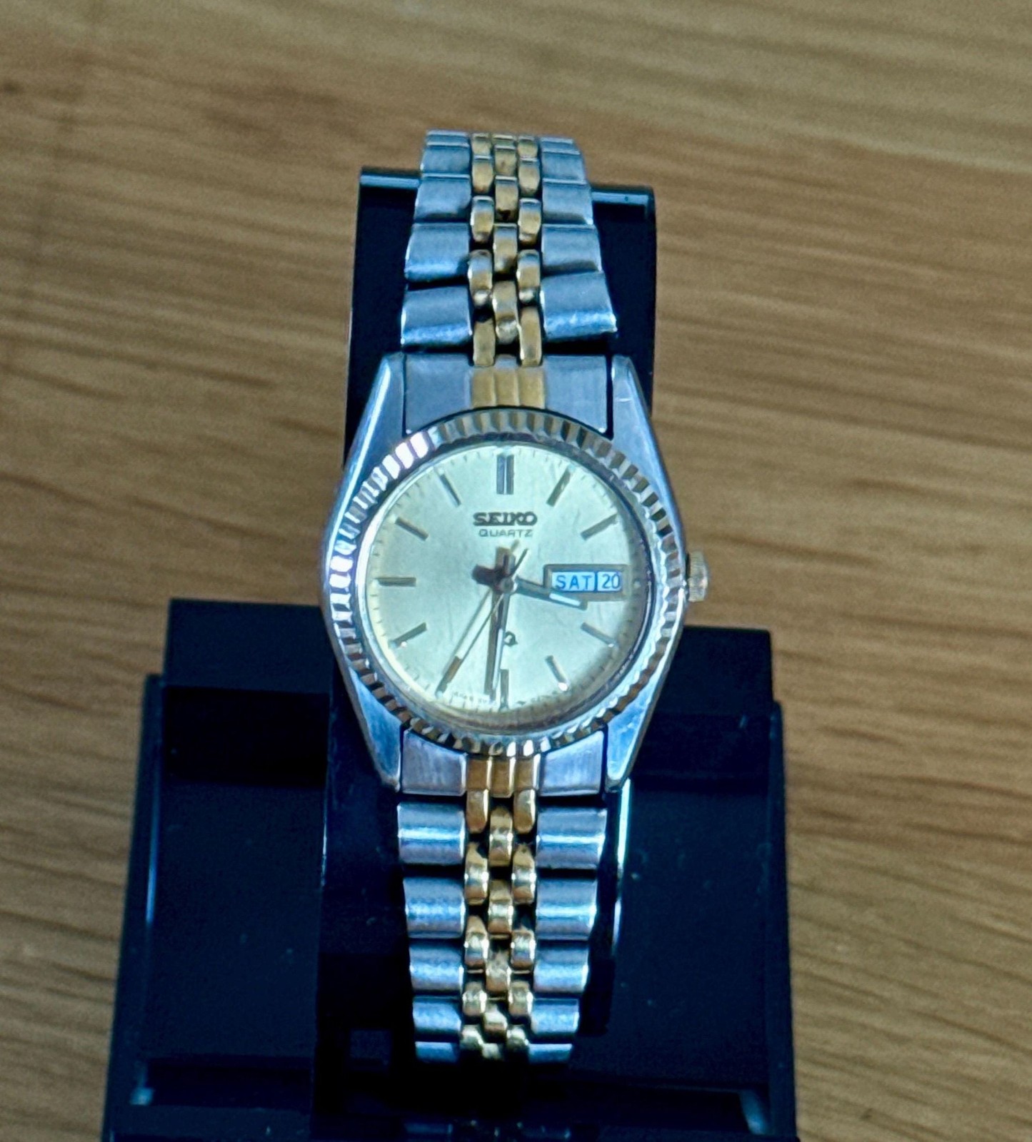Rare 90s Vintage Seiko 3Y03-0169 A4 Wristwatch