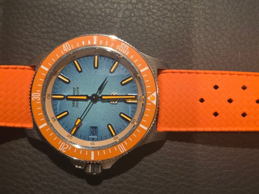 San Martin SN0118-G Automatic NH35 40mm Watch Sapphire Ceramic Auth From Japan
