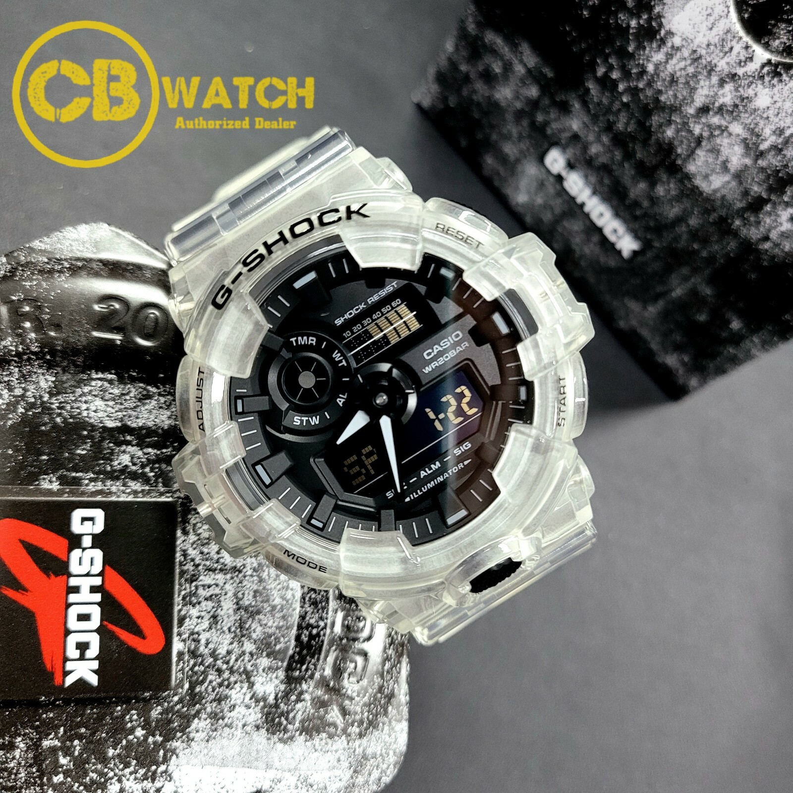 Casio GA-700SKE-7A G-Shock Men’s Watch Resin Band New