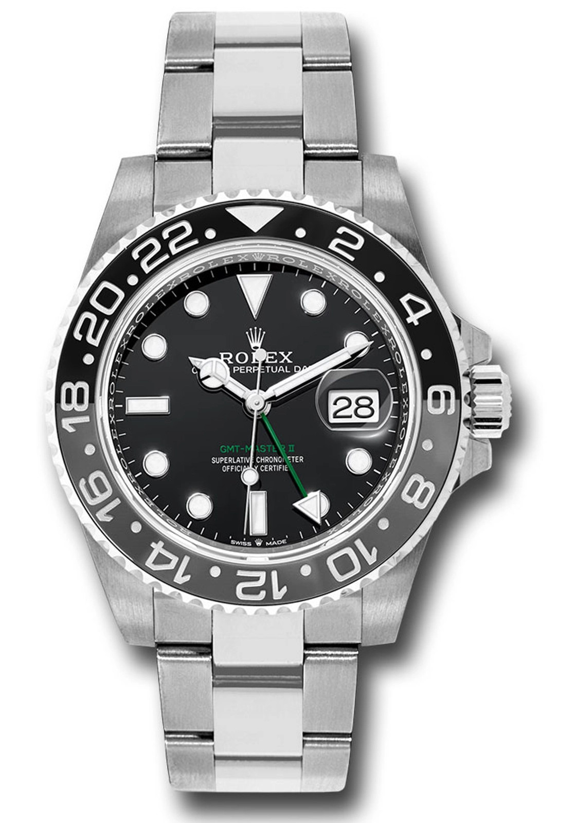 Rolex GMT-Master II Bruce Wayne Black Dial on Oyster 126710GRNR Complete 2026