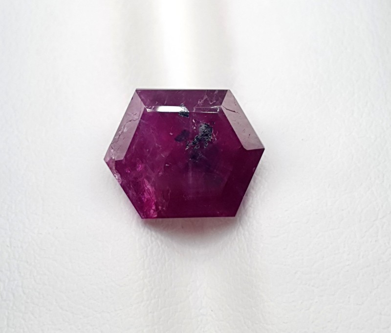 Natural Trapiche Kashmir Ruby 4.90 Carats Loose Faceted Gemstone