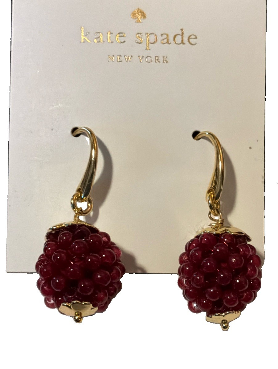 Kate Spade New York Very Berry Drop Earrings