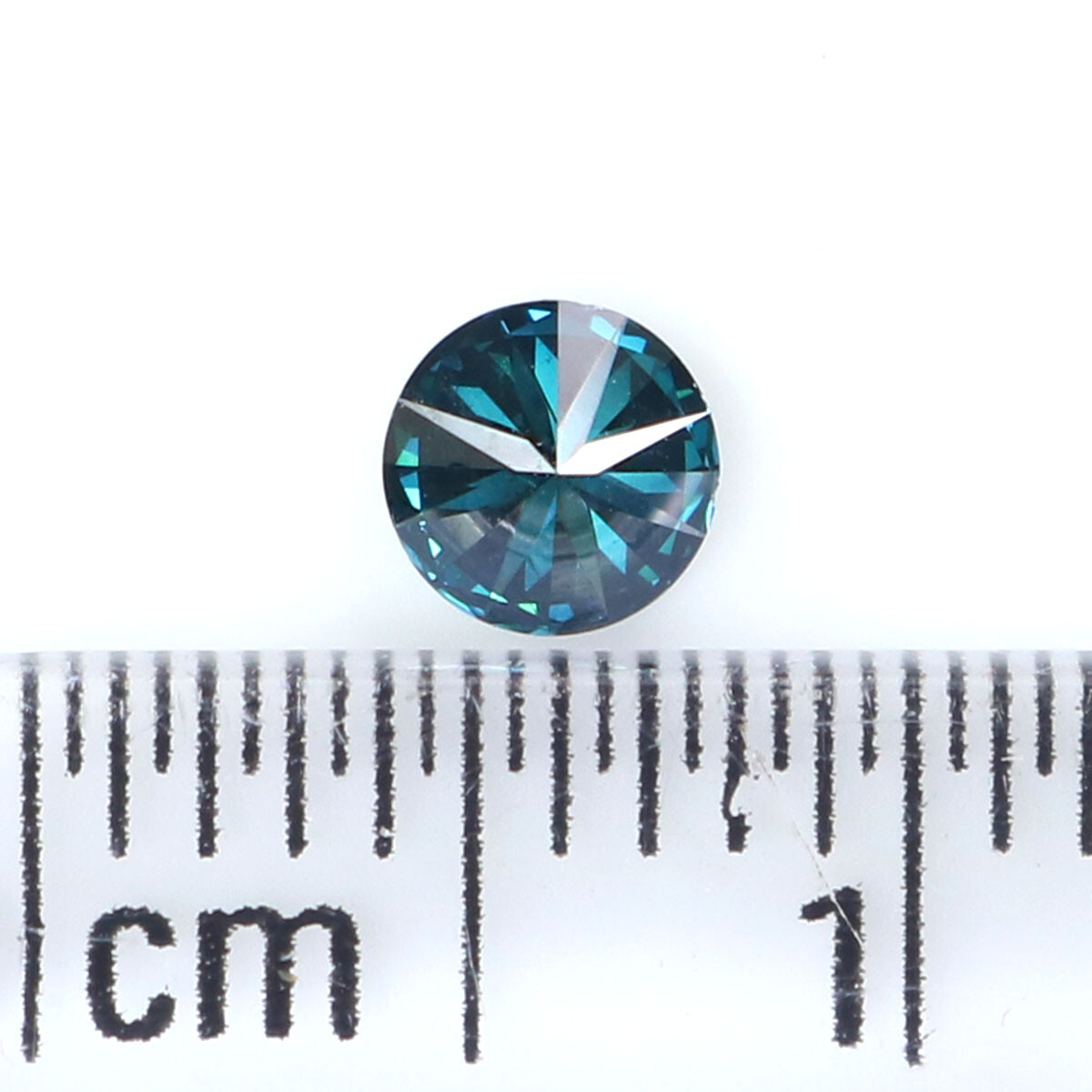 0.19 Ct Natural Loose Round Cut Diamond 3.80 MM Blue Color Round Diamond LQ6692