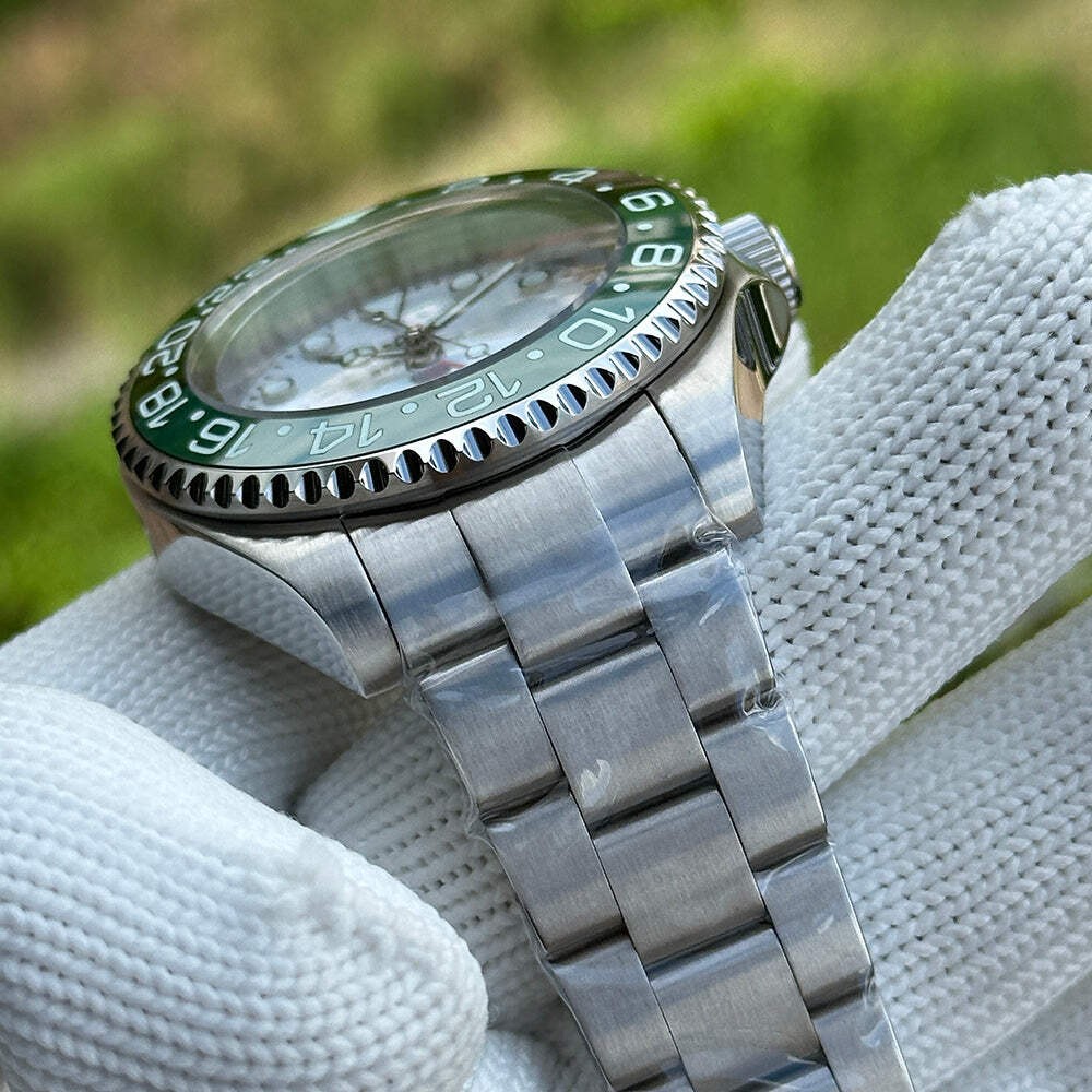 STEELDIVE SD1964GMT — 45.4mm Ceramic Bezel Insert 1000M NH34 Four Hands GMT