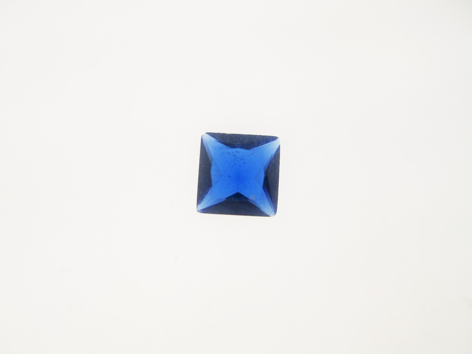 0.57ct Loose Princess Cut Lab Created Sapphire Gemstone 5 x 5mm