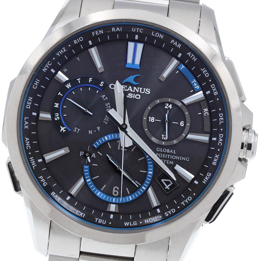 CASIO OCW-G1100T-1AJF Oceanus GPS Solar Radio Controlled Men’s Watch