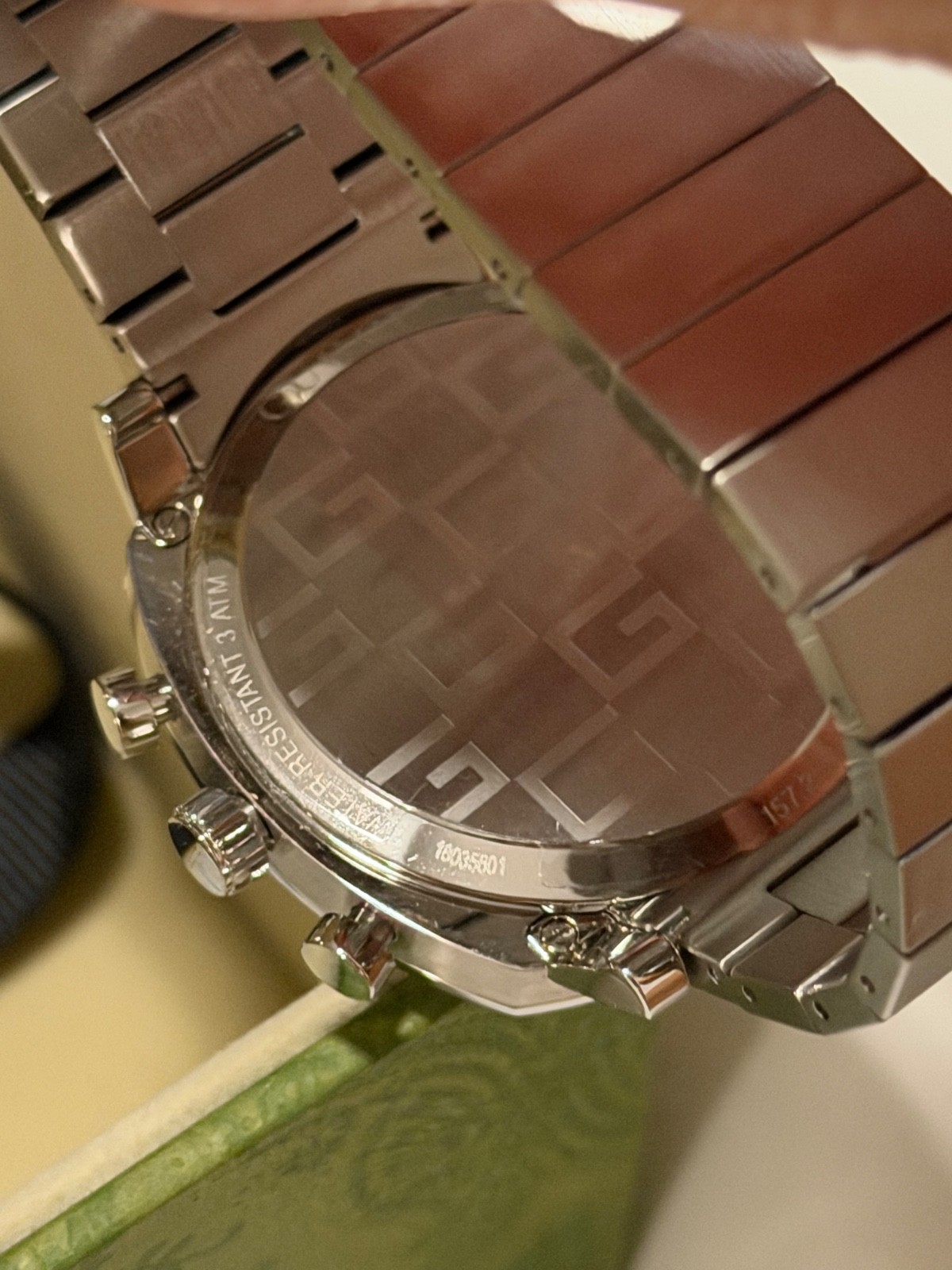 Gucci Grip Men’s Watch – 40 mm New In Box