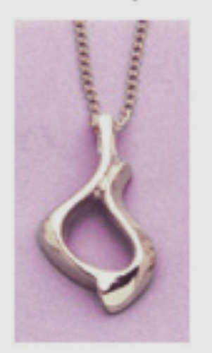 20.6mm Solid Sterling Silver Pendant Blank~Great for Custom Work!