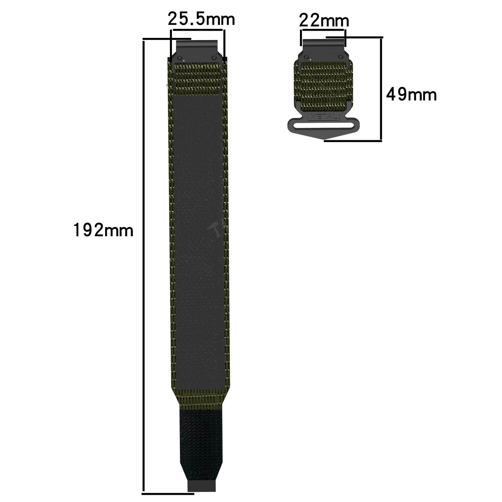 Wristband Nylon Band Strap for Garmin Fenix 8 7 7X 6 6X Pro 3 5 5X Plus Epix 965