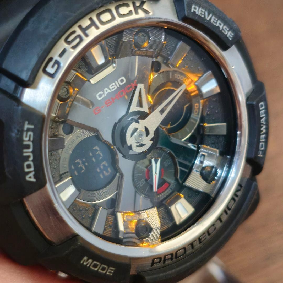 Casio G-SHOCK GA-200-1AJF Black Watch Battery Replaced