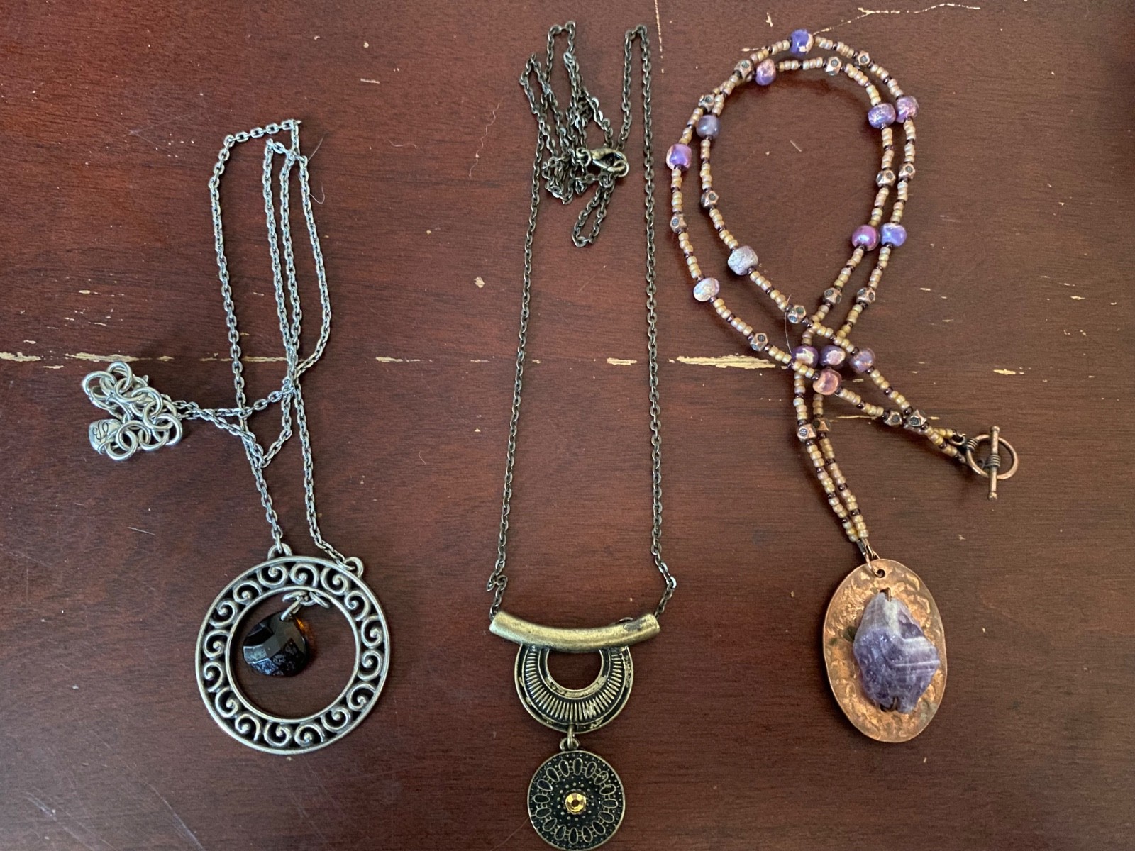 30+ pc Vintage Costume Jewelry Lot Boho Western Festival Earrings Necklaces Tiar