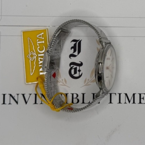 Invicta Elite Diamond 0.32 Carat Diamond Unisex Watch – 38mm, Steel (48747)