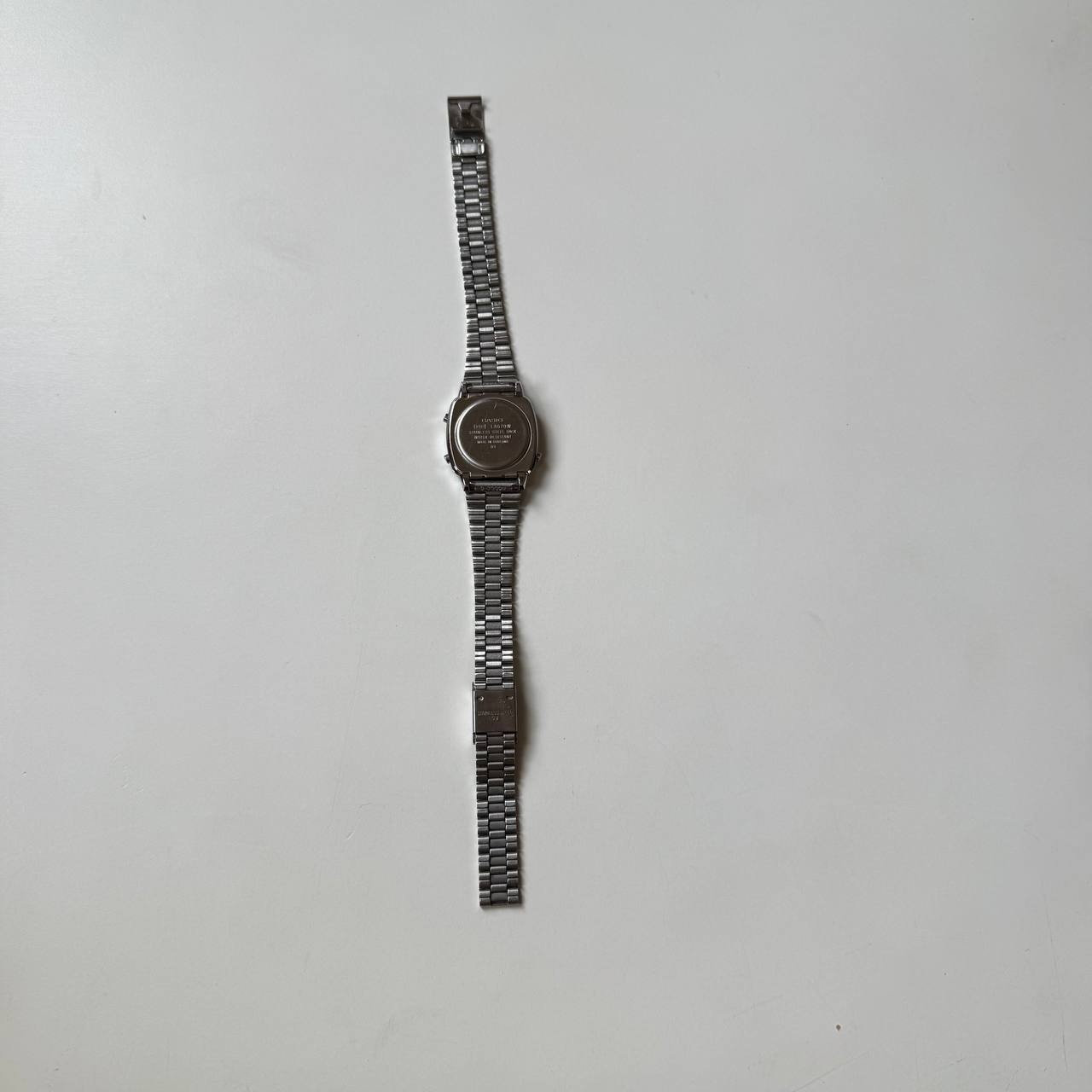 Retro nostalgia Casio LA670WE / 3191 mini digi adjustable strap silver grey 409