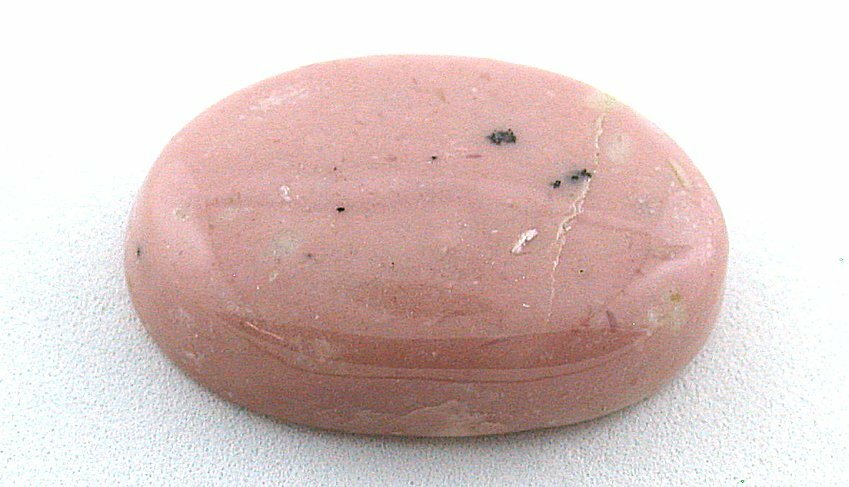 ONE 62.20 Ct Oval 35.6mm x 25.5mm Peruvian Pink Opal Cabochon Cab Gem EBS6702