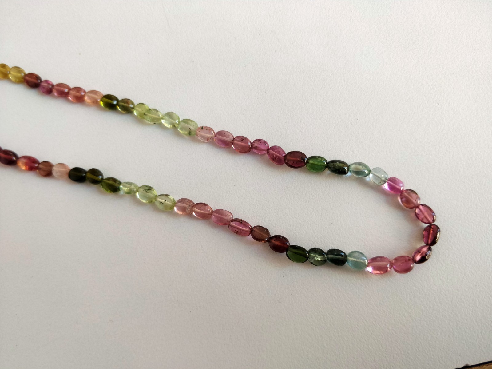 Natural Multi Tourmaline Nugget Beads Tumble stones 5 – 6 mm stones 14″ strand