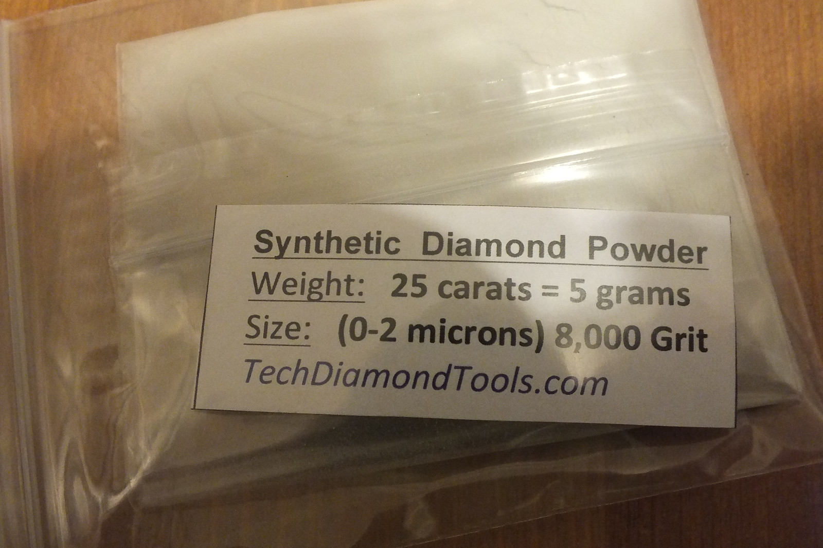 Polishing Lapping Diamond Powder 200.000 to 400 Grit Mesh Weight 25 Carat 5 Gram