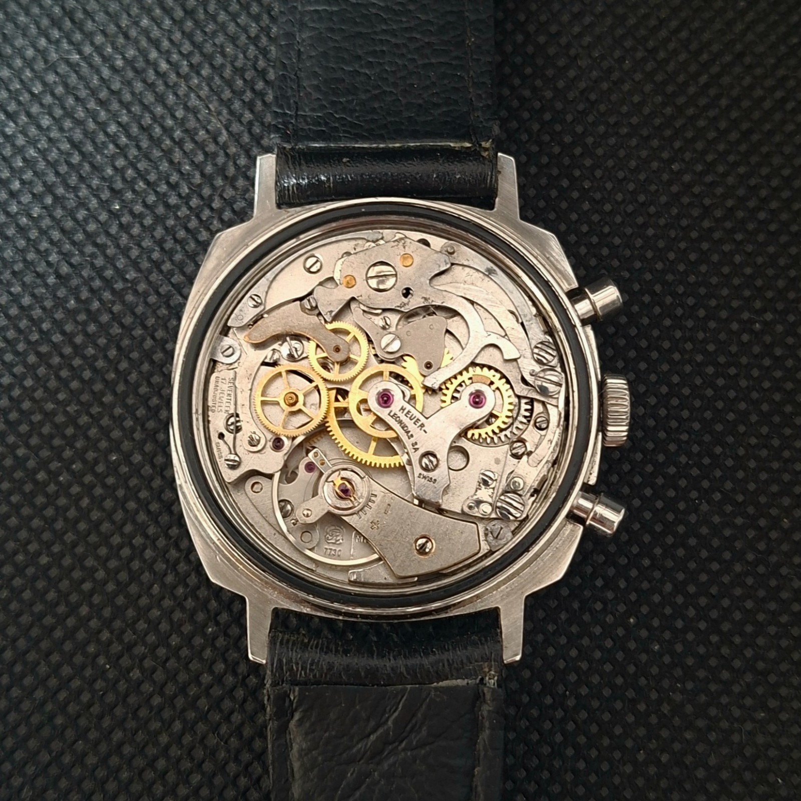 Heuer Jarama ref.110.225 vintage 1978 automatic chronograph cal.12