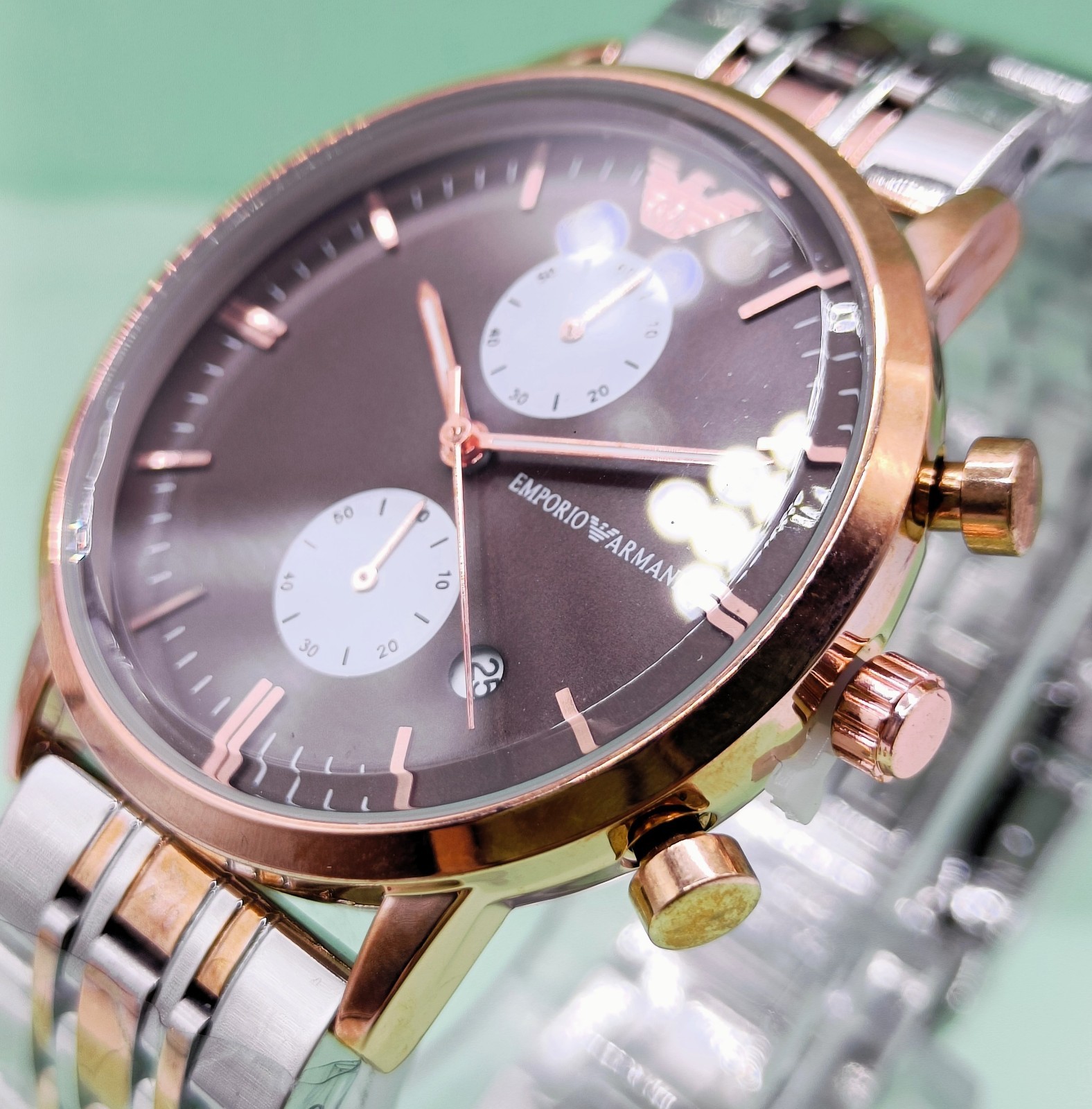 Awesome EmporioArmani Chronograph Date Indicator Quartz Analog Men’s Wrist Watch
