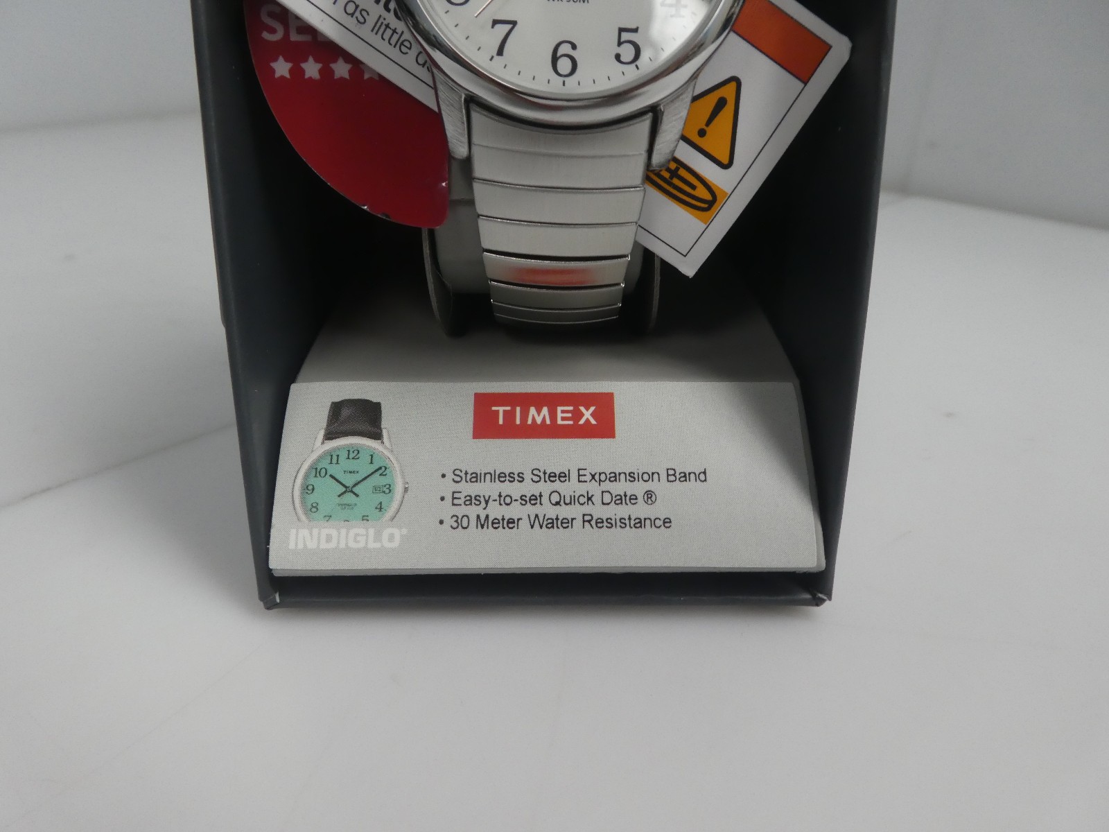 Lot of 2 Timex Men’s T2H451 Easy Reader 35mm Expansion Band Watch