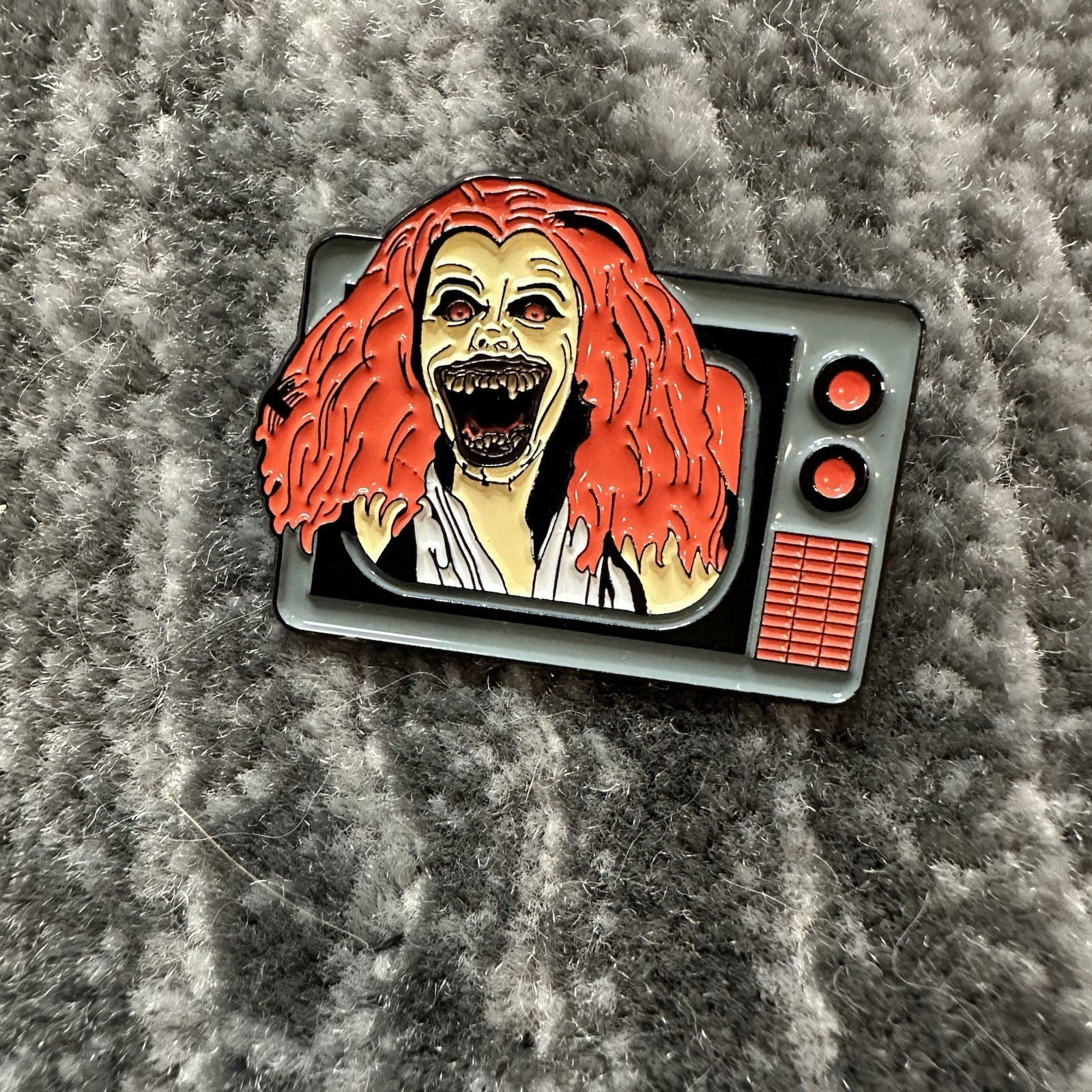 Retro Enamel Pin TV Vampire Jerry Dandridge Horror Film Brooch Freight Night New
