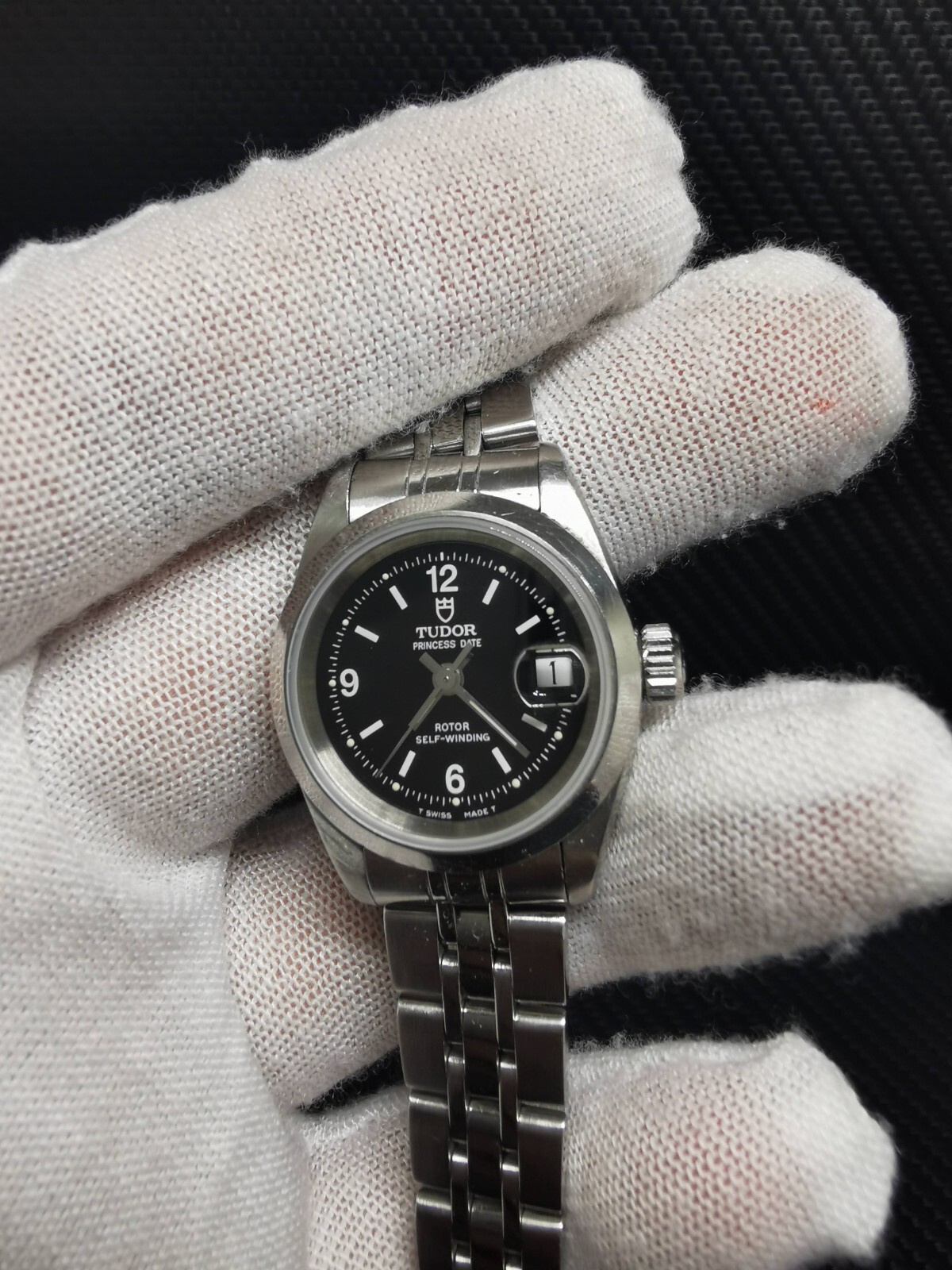 TUDOR 92400N PRICESS DATE STAINLESS STEEL SWISS 2671 AUTOMATIC WOMEN WATCH