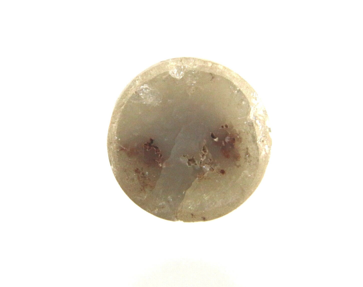 2.00 cts Natural Round Shape Gray Color Rose Cut Diamond 7.69-7.75×3.65 MM