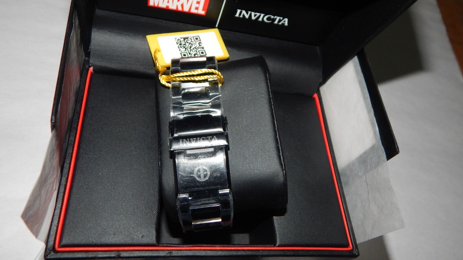 New INVICTA Marvel OCTANE DEADPOOL 48mm Watch 100m 27155 & Box LE 618/3000