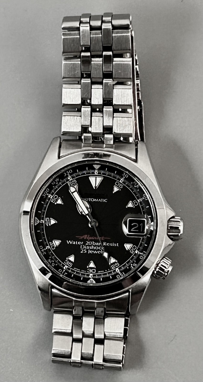 Vintage Seiko Alpinist SCVF005 4S15 Automatic 25J Black Dial 200M JDM Watch