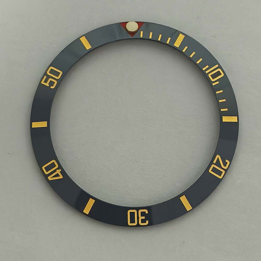 Beveled Outside Diameter 38MM Inside Diameter 30.5MM Ceramic SUB Watch Bezel