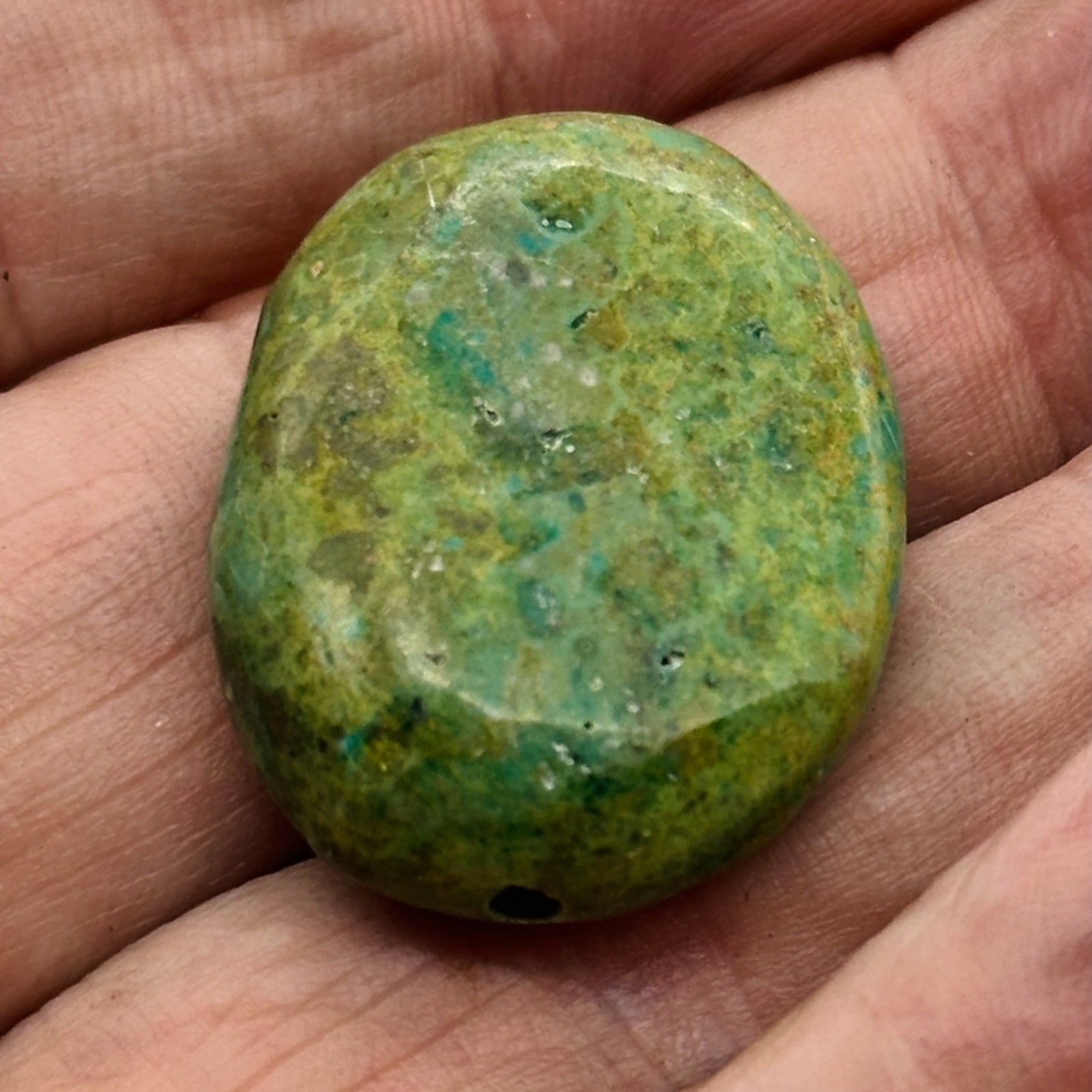 Turquoise Natural Focal 11g Nugget Bead | 30x24x12mm | Blue | 1 Bead |