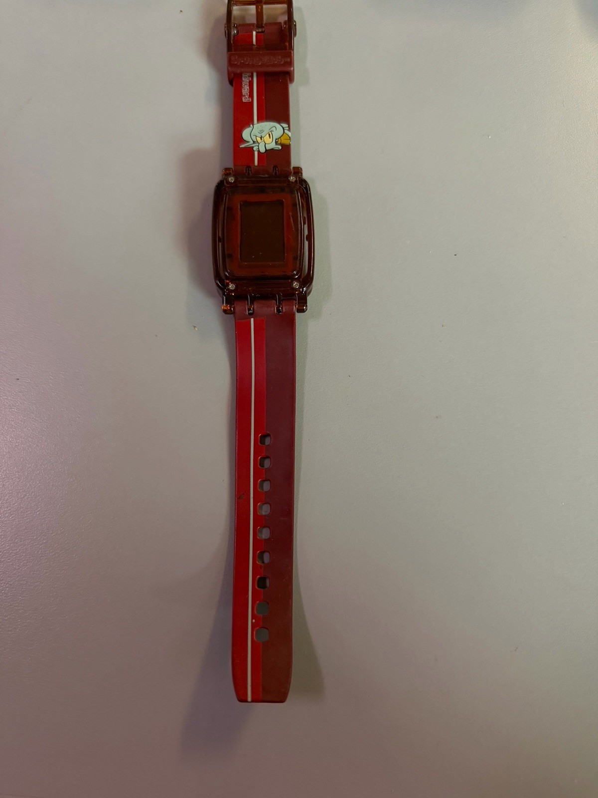 2005 Burger King SpongeBob Reversible Watches Squidward, Plankton, Patrick, & SB