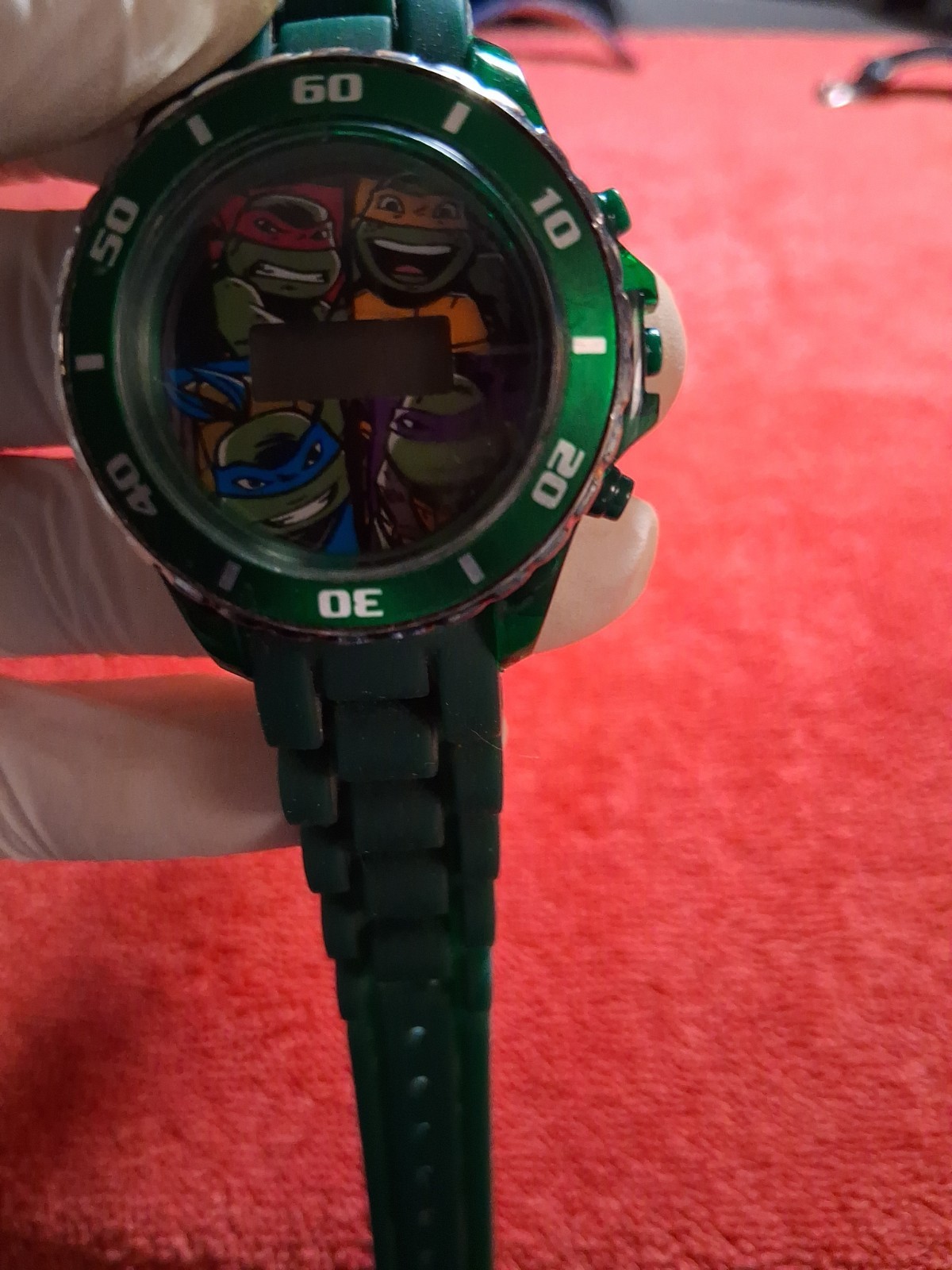 Vintage Teenage Mutant Ninjas Turtles Watch Unisex Digital TMN4008AZ LR626 2020
