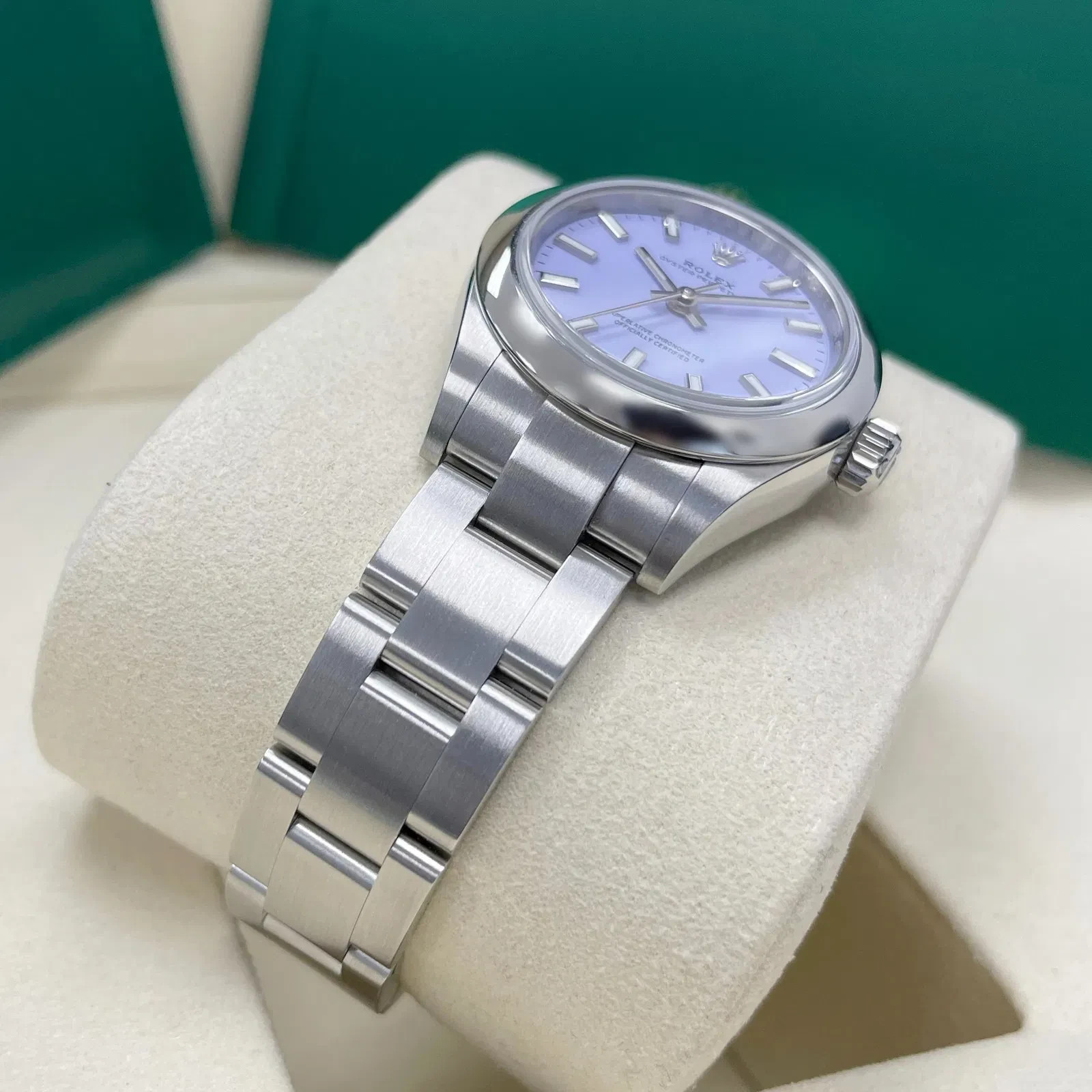 2025 Rolex Oyster Perpetual, Oystersteel 28mm Lavender, 276200.