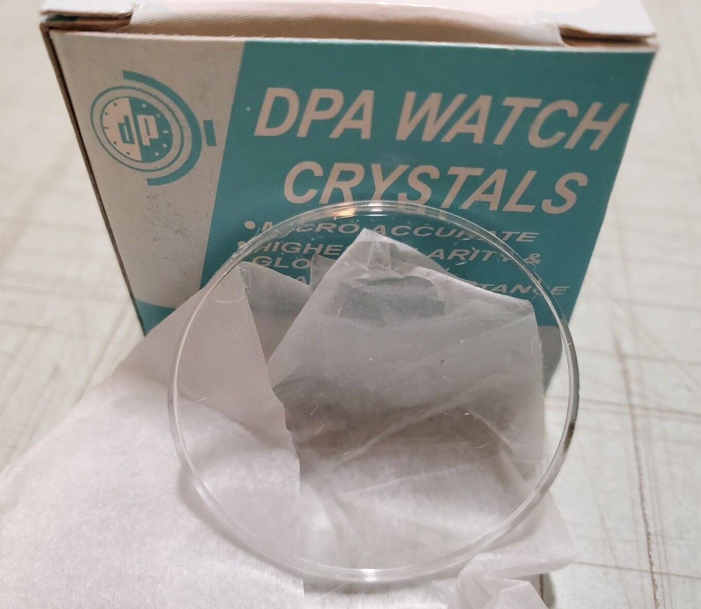 DPA Replacement Watch Crystal Acrylic 35mm-40mm Deluxe Extra Big NEW