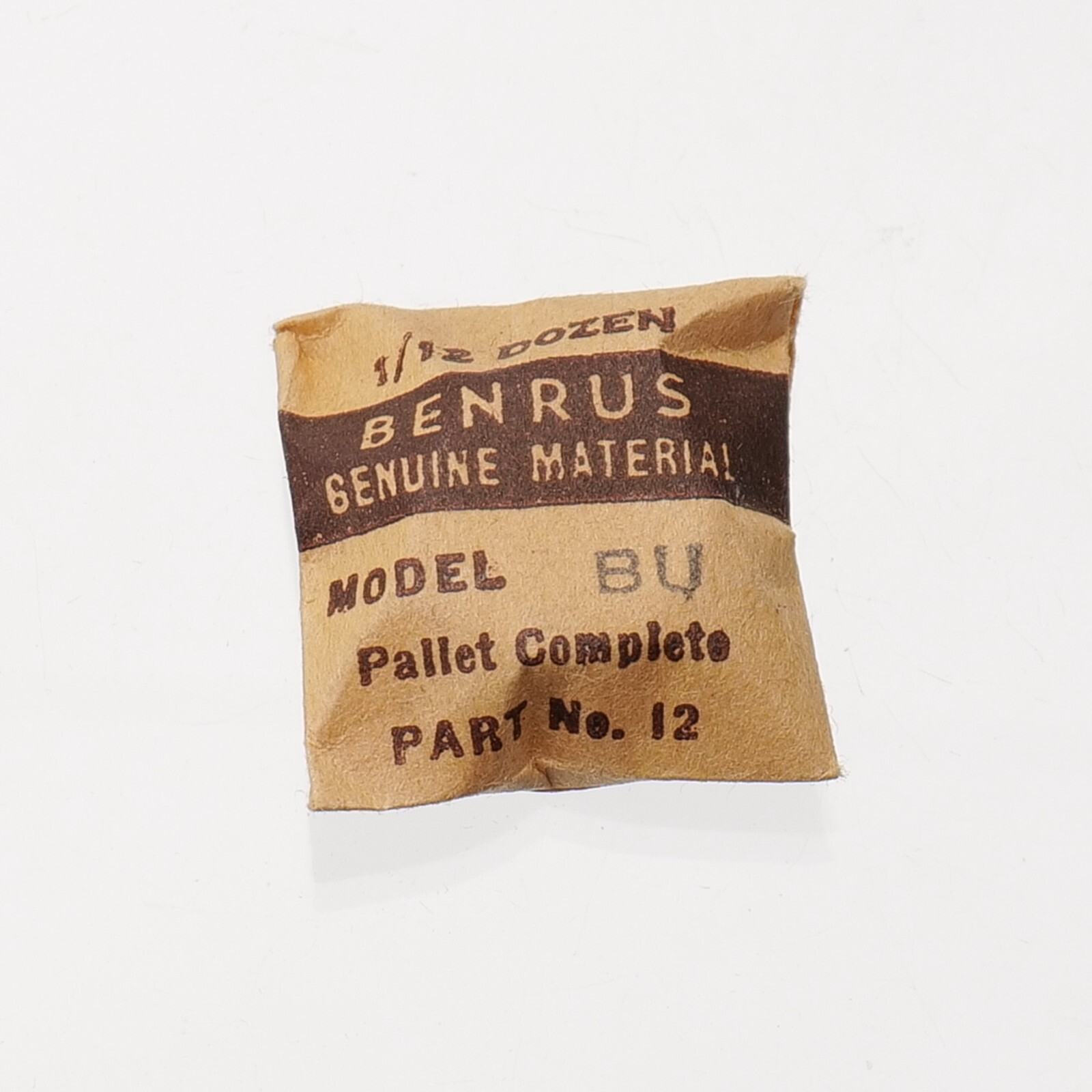 Benrus BU, Recta H-HI Watch Part #710/617 Pallet Fork New Old Stock Watchmakers