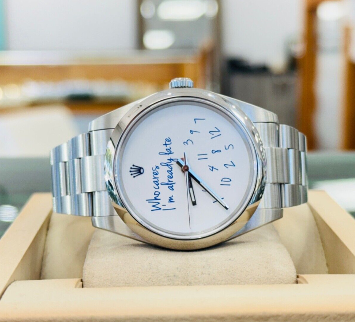 Rolex Oyster Perpetual 124300 Silver Oyster Bracelet with Silver Bezel