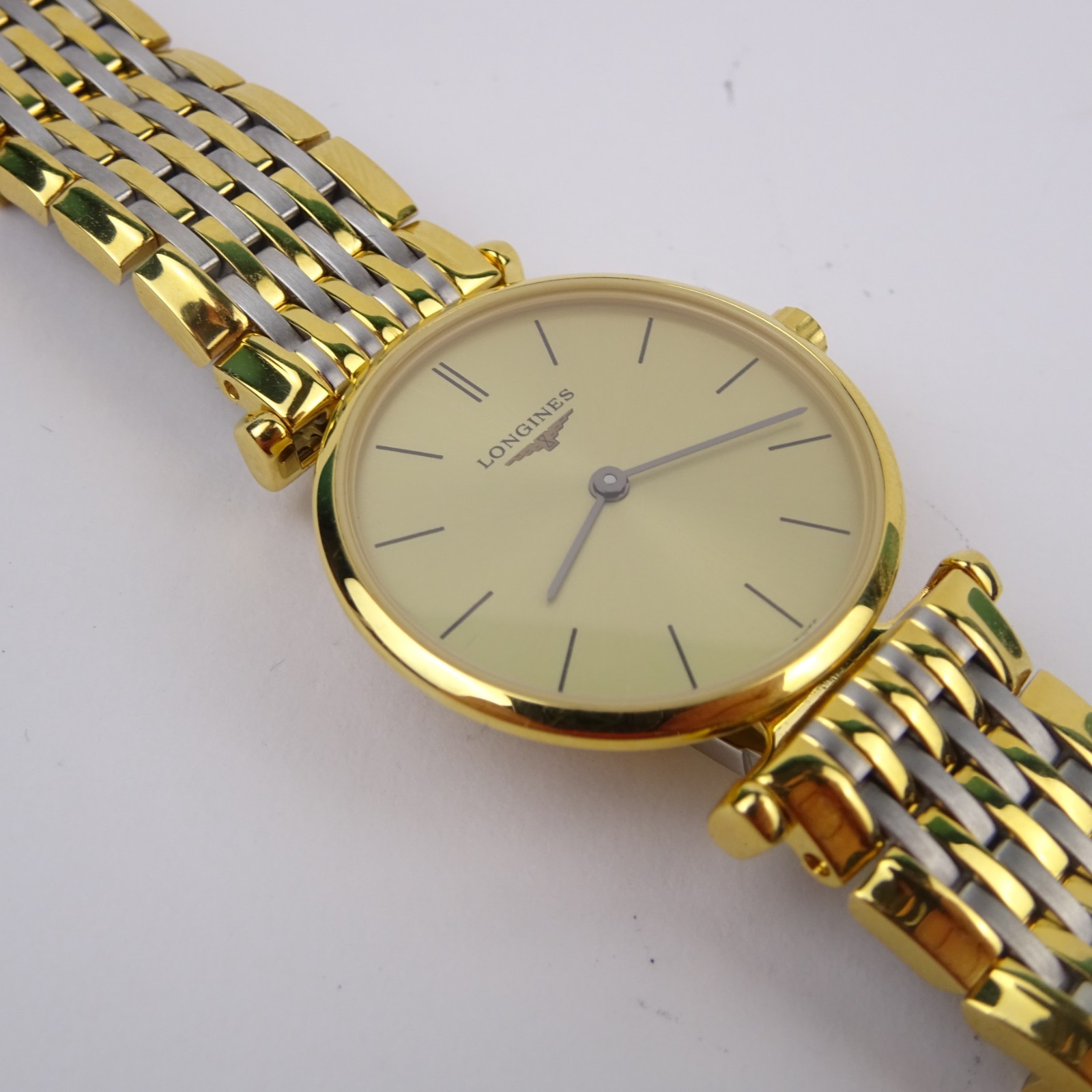 Longines La Grande Classique L4.209.2 Watch Gold Dial Women’s Box & Papers