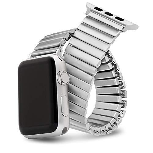 Premium Stainless Steel Elasticated Watch Band for Apple Iwatch 38/40/42/44/49mm