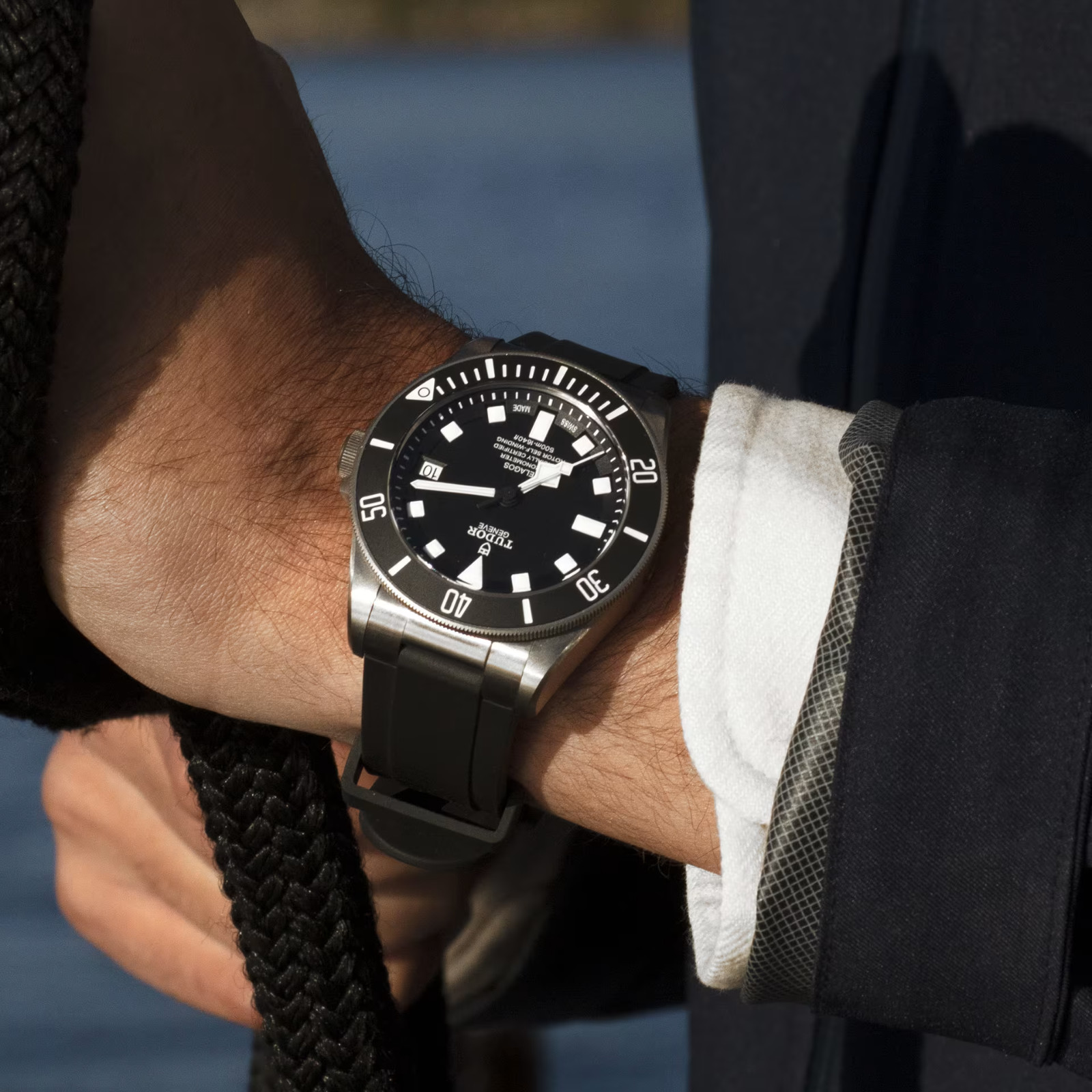 Tudor Pelagos Matte Black Dial Titanium Divers Watch M25600TN-0001