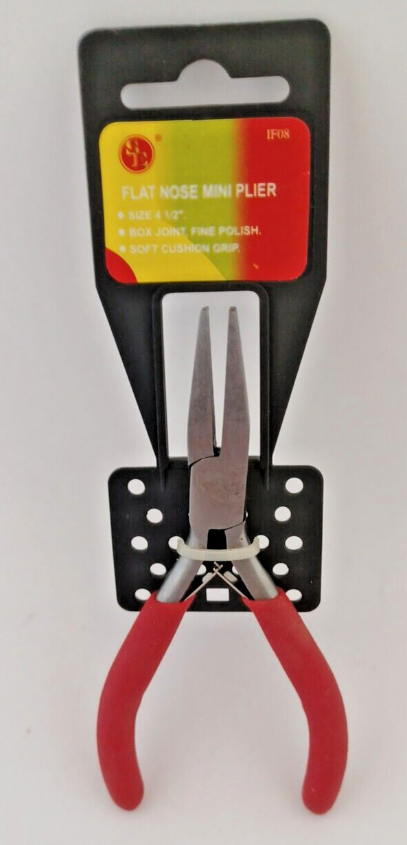 Box Joint Fine Polish Soft Cushion Grip Pliers 4 Piece assortment