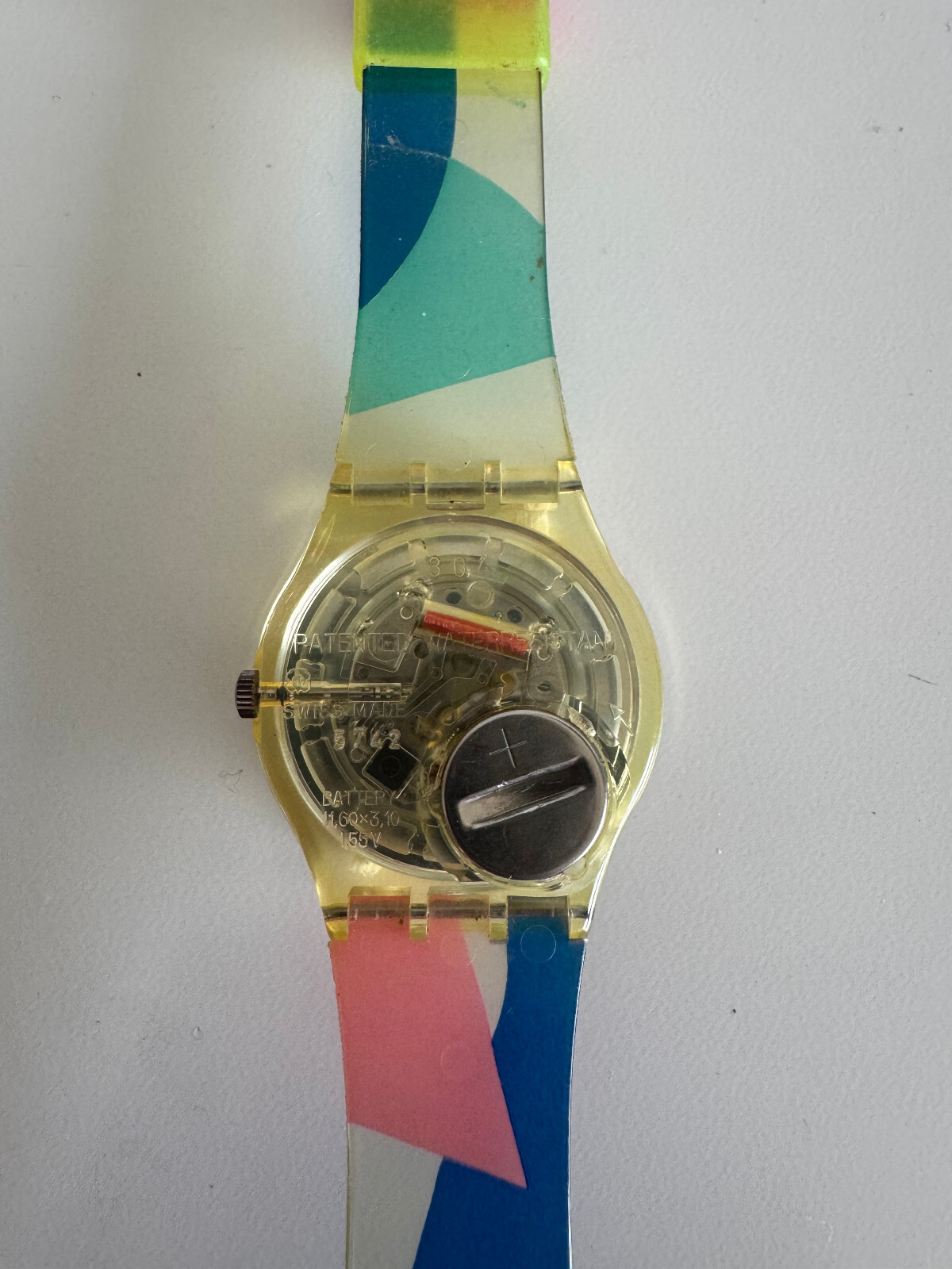 SWATCH WATCH GK153 “BEACH VOLLEY” 1992 ORIGINAL – VINTAGE SWISS MADE