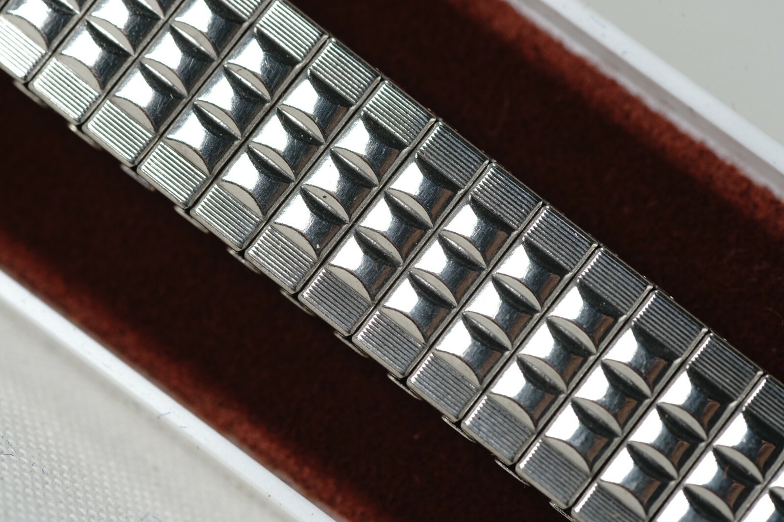 JB Champion Prest-o-Flex Expansion Watch Bracelet Stainless Steel 14mm-11mm Ends