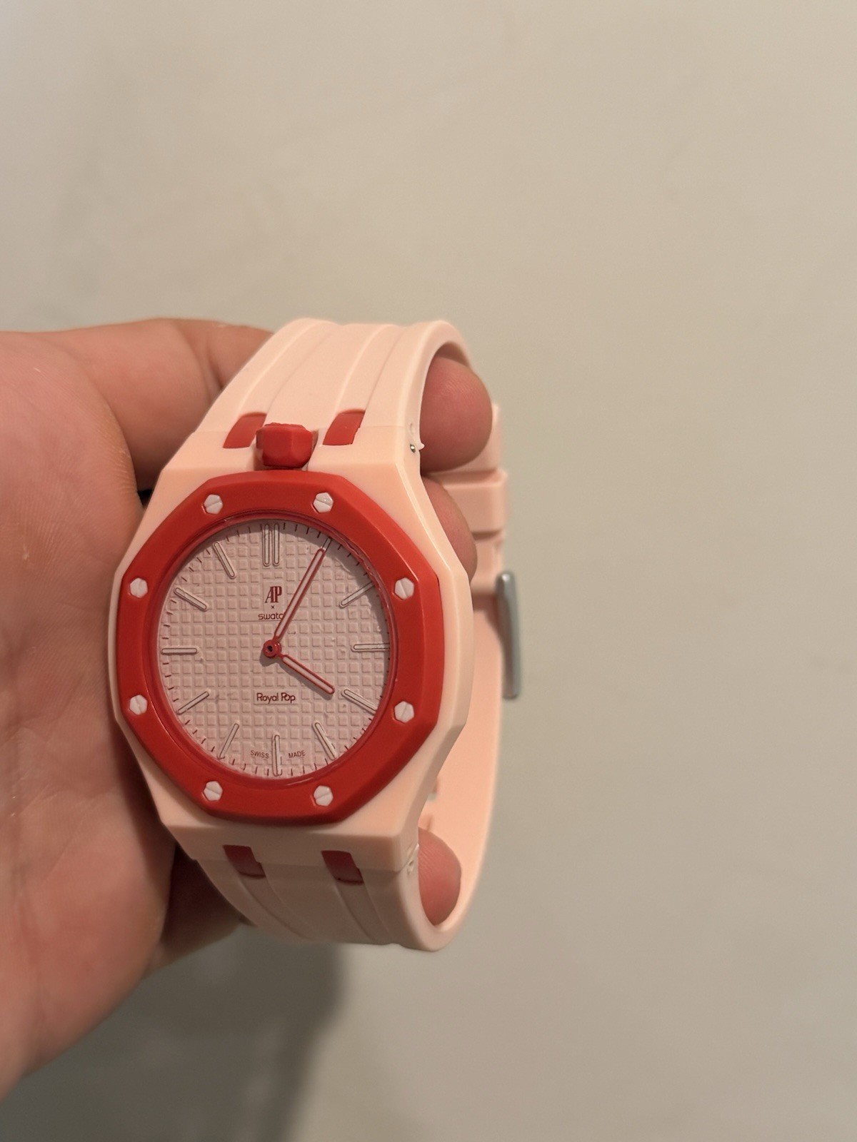 Swatch x AP – Otto Rosso – Watch & Band Only